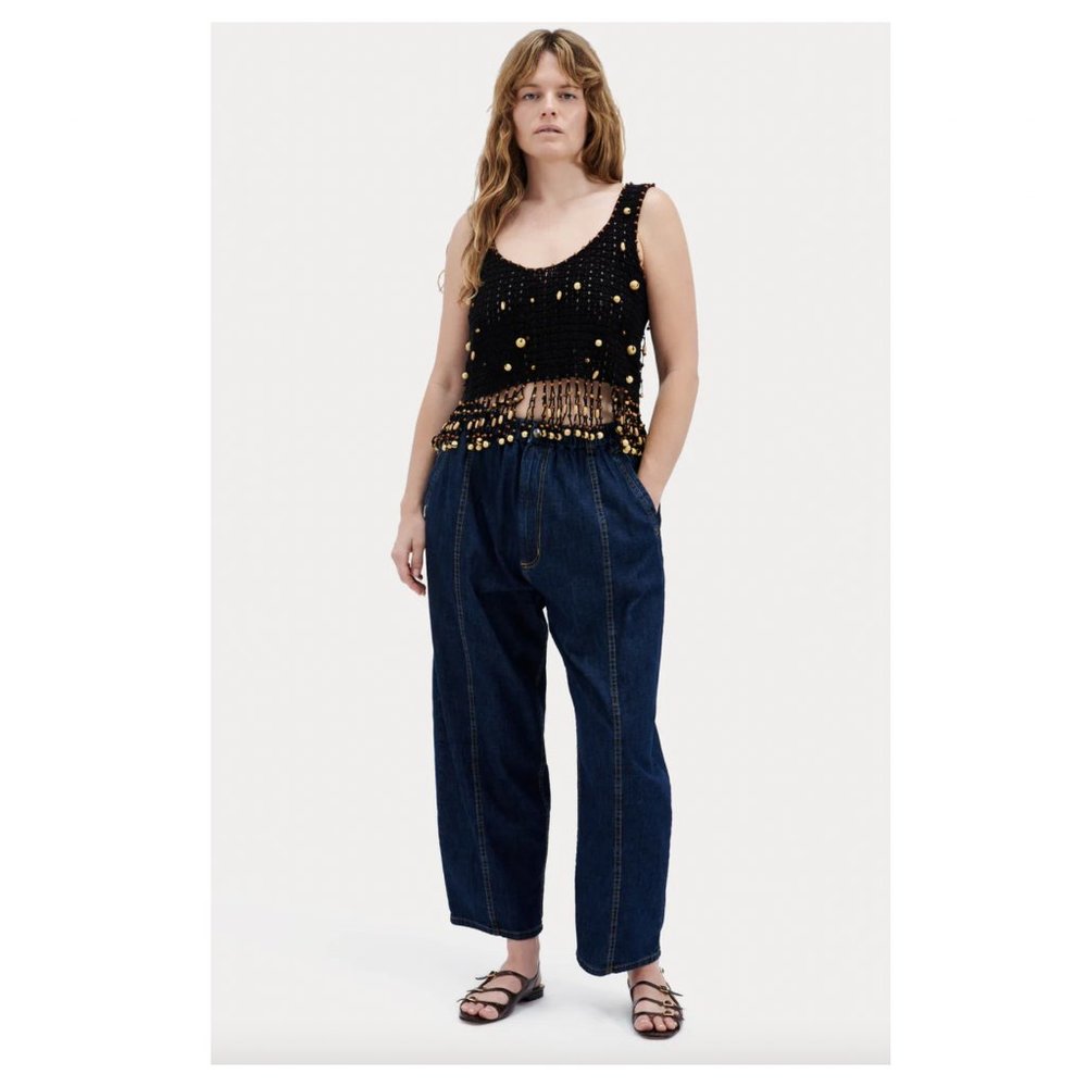 RACHEL COMEY Lex Pant in Dark Indigo - Picture 3 of 10
